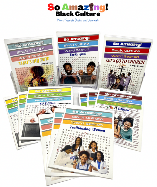 The Complete Collection Bundle | So Amazing! Black Culture Word Search Books