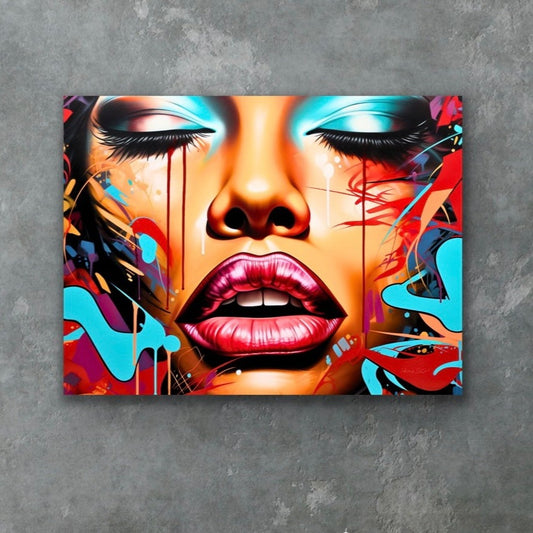 Artful Expressions | Stretched Canvas Print Wall Art | Black Art | African American Art