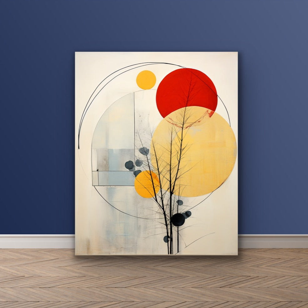 Celestial Sky | Stretched Canvas Print Wall Art | African American Art | Staging Art