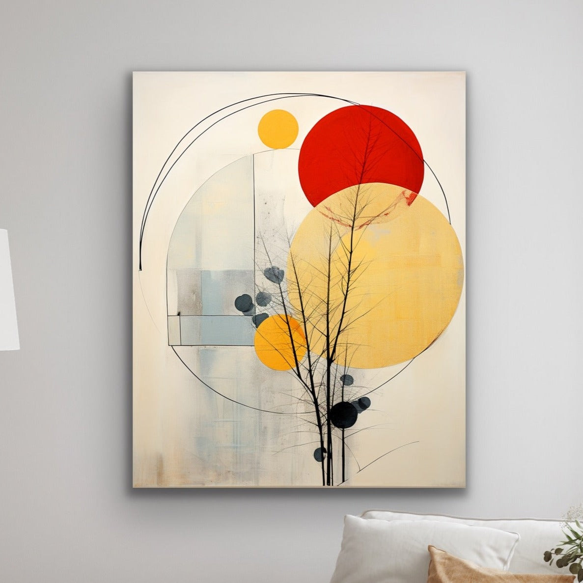 Celestial Sky | Stretched Canvas Print Wall Art | African American Art | Staging Art