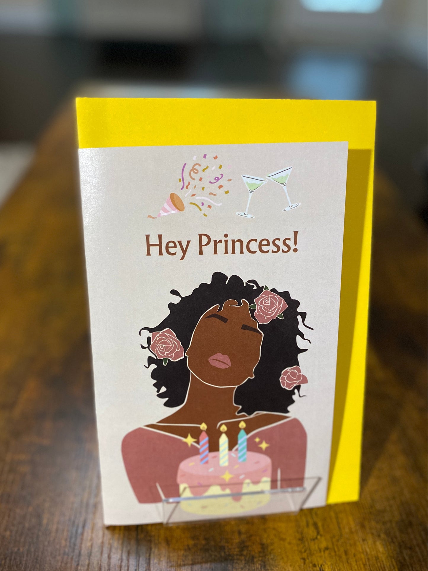 "Hey Princess" Greeting Card