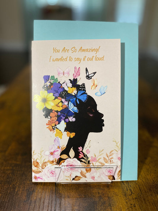 "You Are So Amazing" Greeting Card
