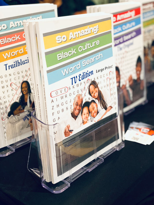 TV Edition | So Amazing! Black Culture Word Search Book
