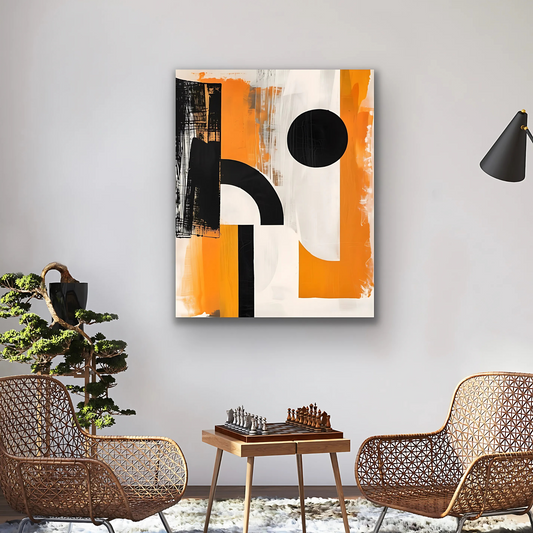 Kindred Soul | Stretched Canvas Print Wall Art | Abstract Wall Art | African American Art | Staging Art (Copy)