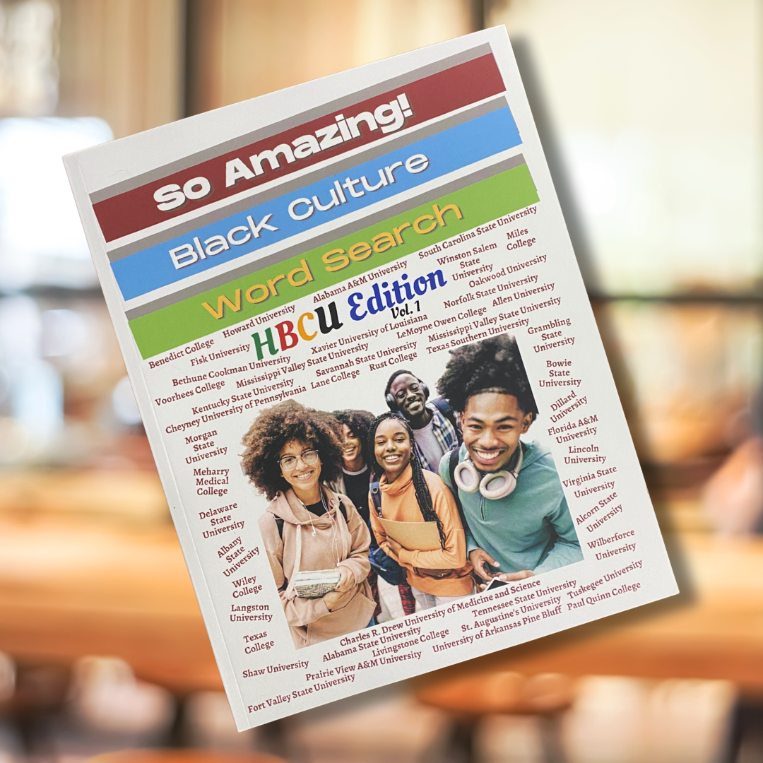 HBCU Edition Vol. 1 | So Amazing! Black Culture Word Search Book