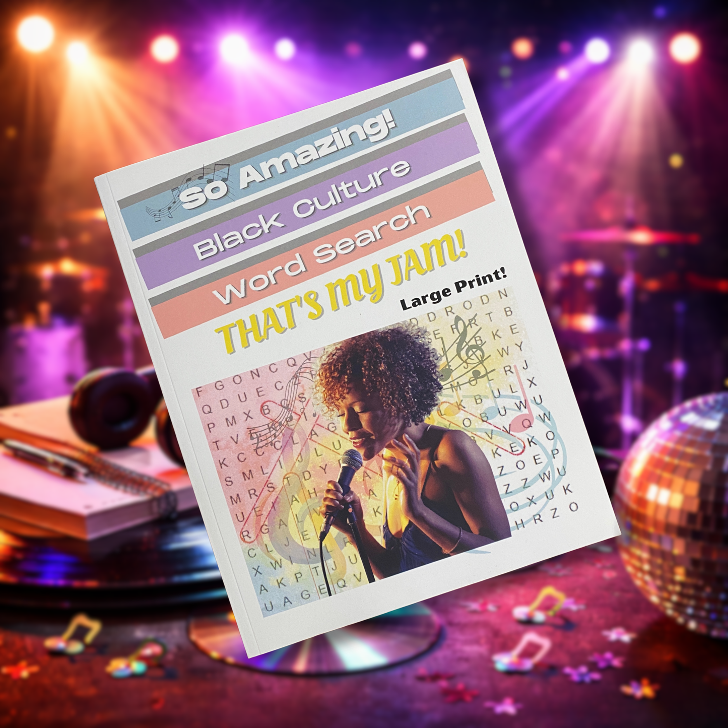 That's My Jam! | So Amazing! Black Culture Word Search Book