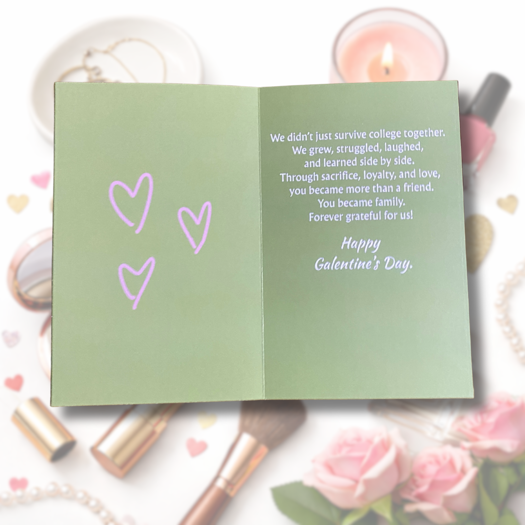 "HBCU Bestie" – Galentine Greeting Card