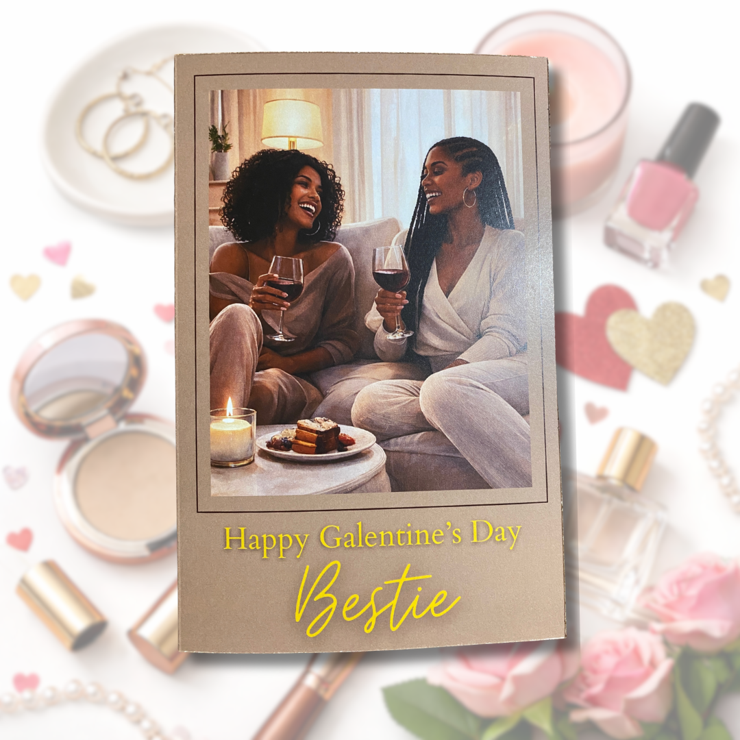 "Best Friends" – Galentine Greeting Card