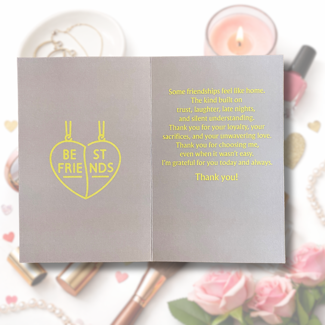 "Best Friends" – Galentine Greeting Card
