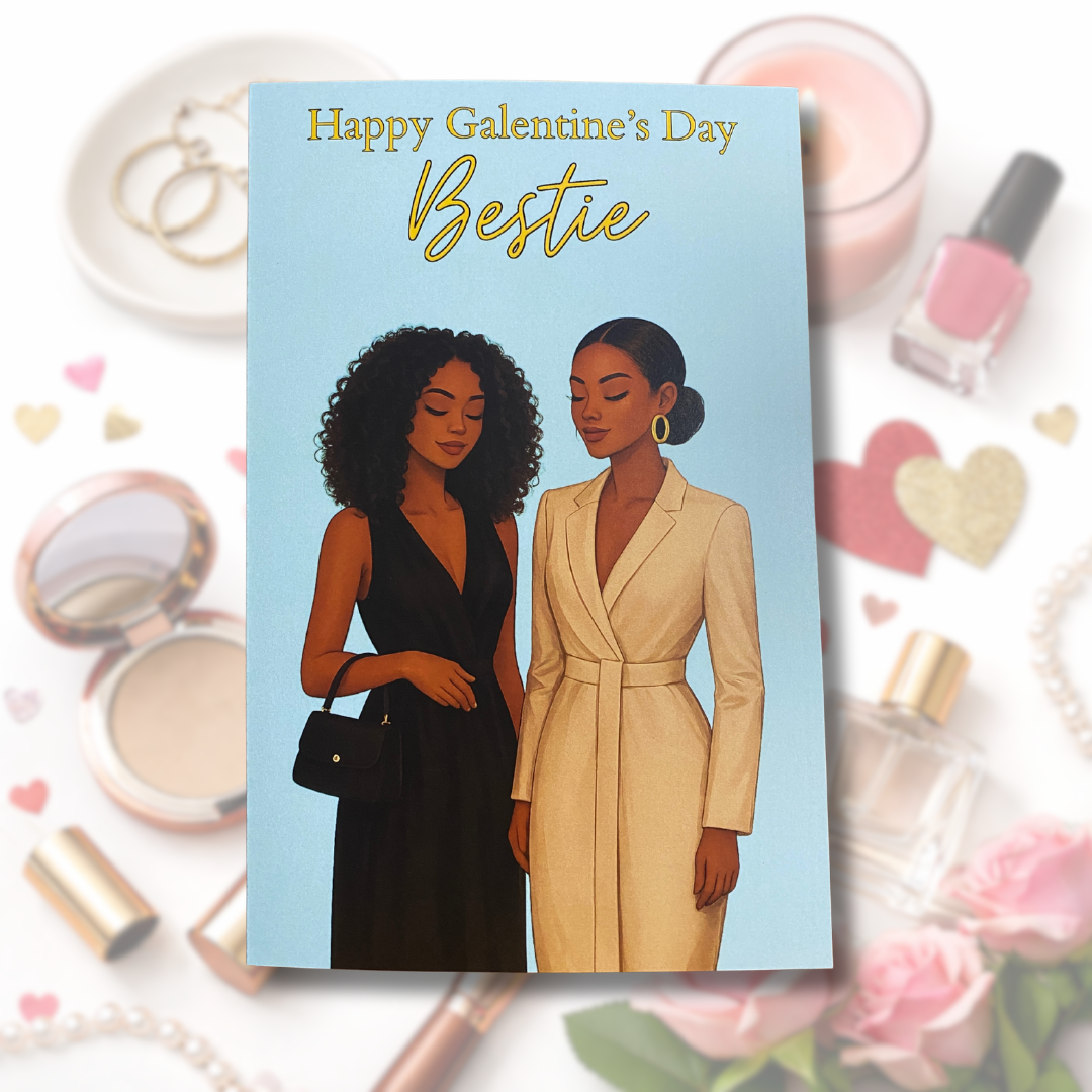 "True Bestie" – Galentine Greeting Card