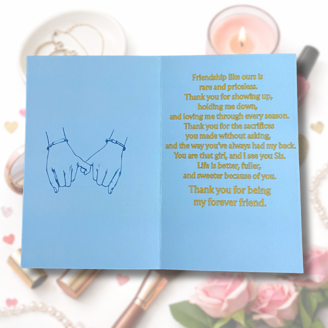 "True Bestie" – Galentine Greeting Card