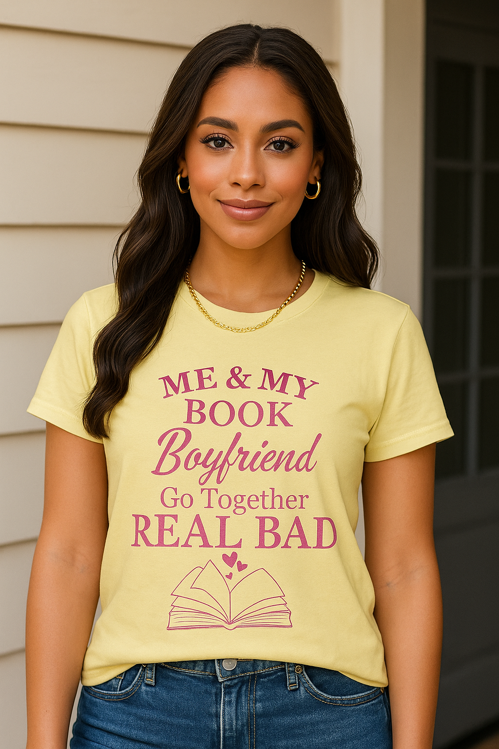 Me and My Book Boyfriend T-shirt