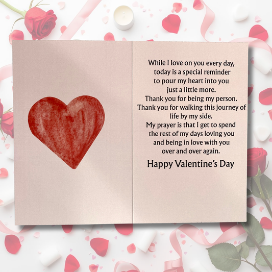Pre-order | "Happy Valentine's Day" – Valentine's Day Greeting Card