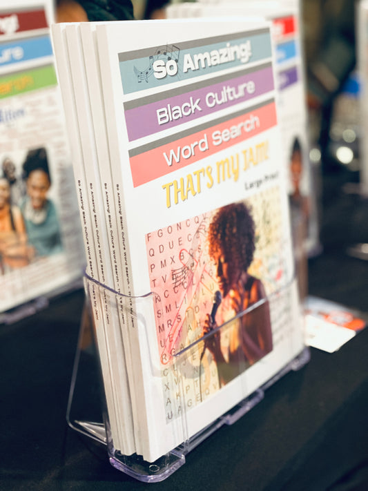 That's My Jam! | So Amazing! Black Culture Word Search Book