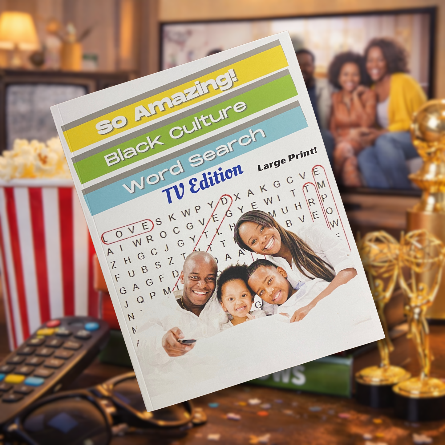 TV Edition | So Amazing! Black Culture Word Search Book