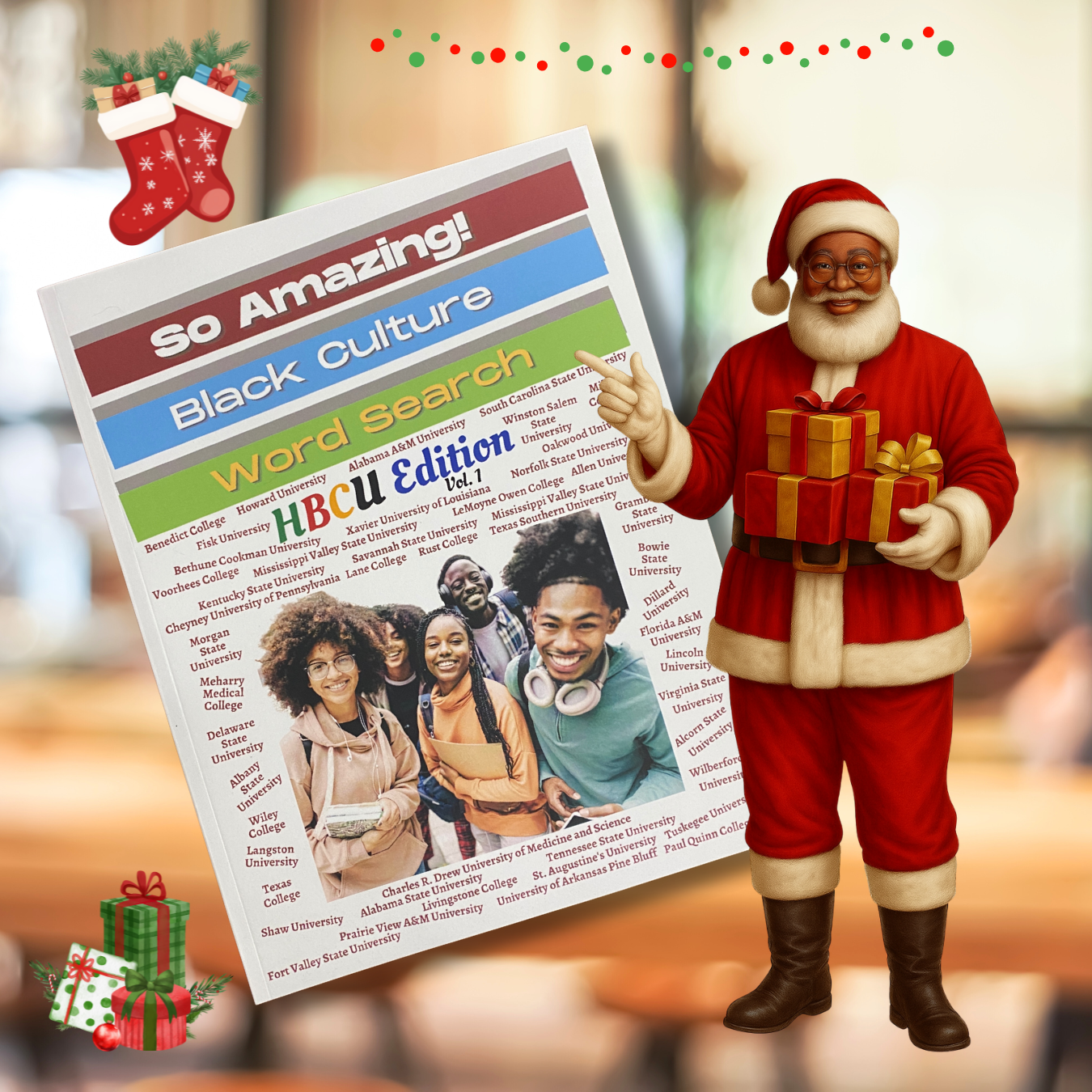 HBCU Edition Vol. 1 | So Amazing! Black Culture Word Search Book