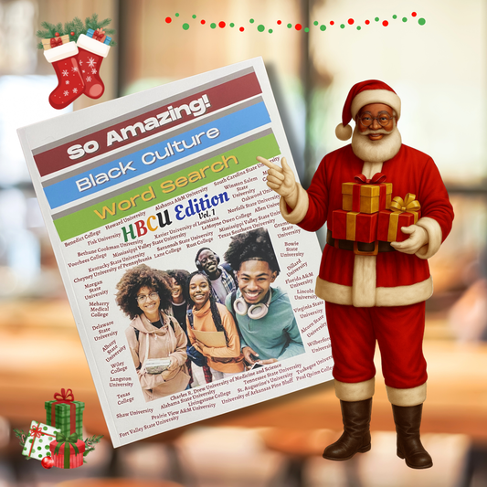 HBCU Edition Vol. 1 | So Amazing! Black Culture Word Search Book