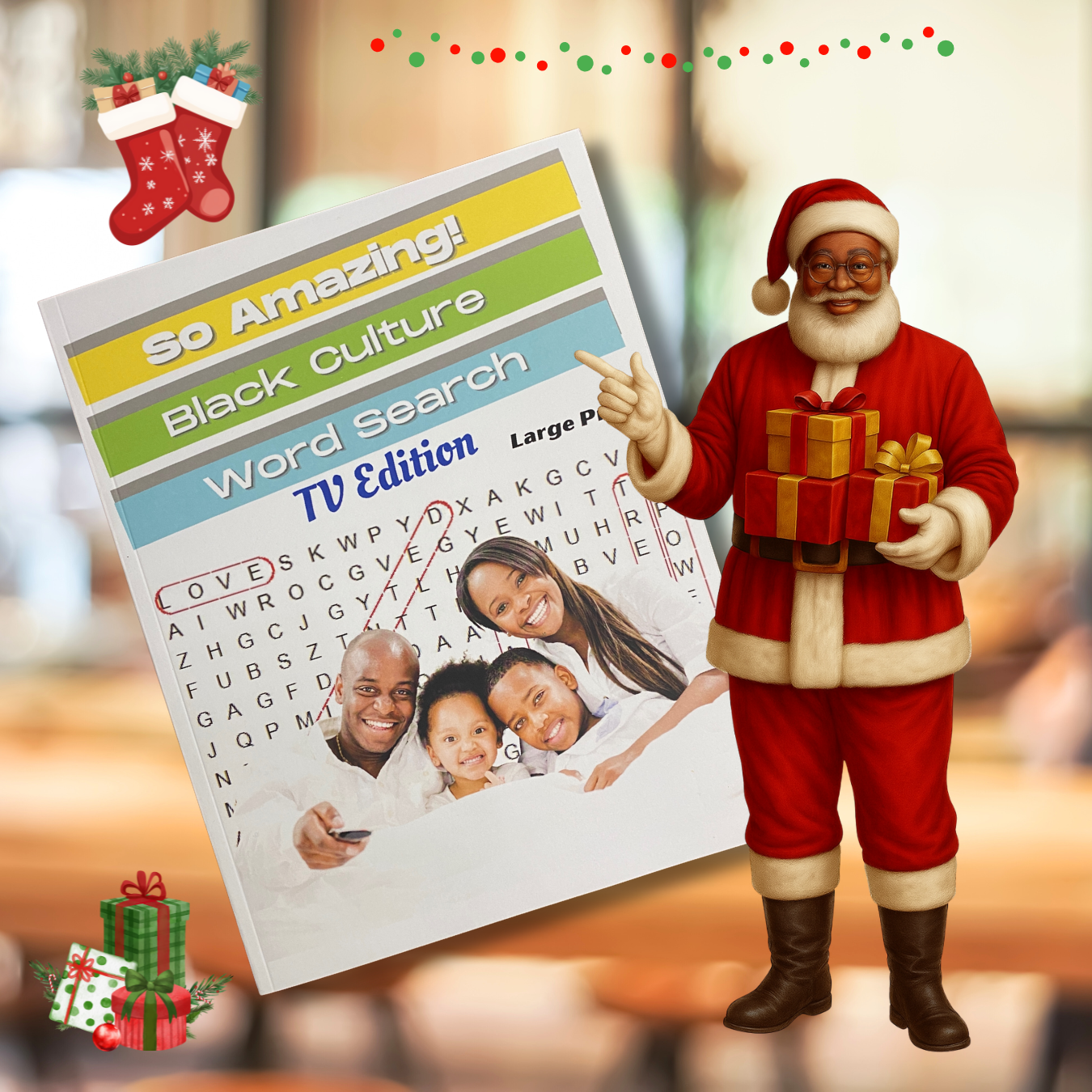 TV Edition | So Amazing! Black Culture Word Search Book